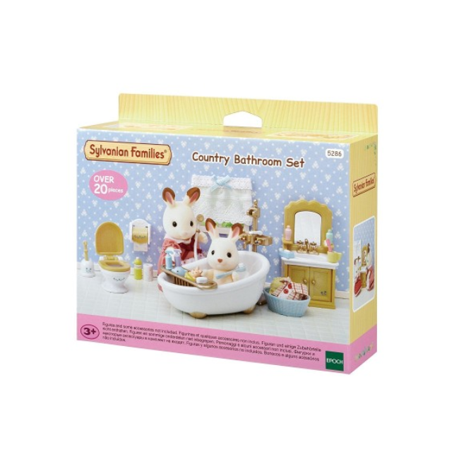 SylvanianFamilies|Country Bathroom Set-5286