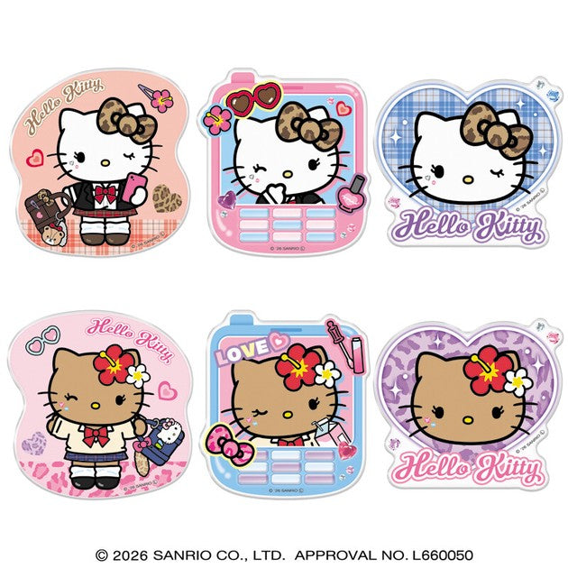 Sanrio｜Hello Kitty After School Girls acrylic clip mystery bag/blind box/All 6 types｜1pcs