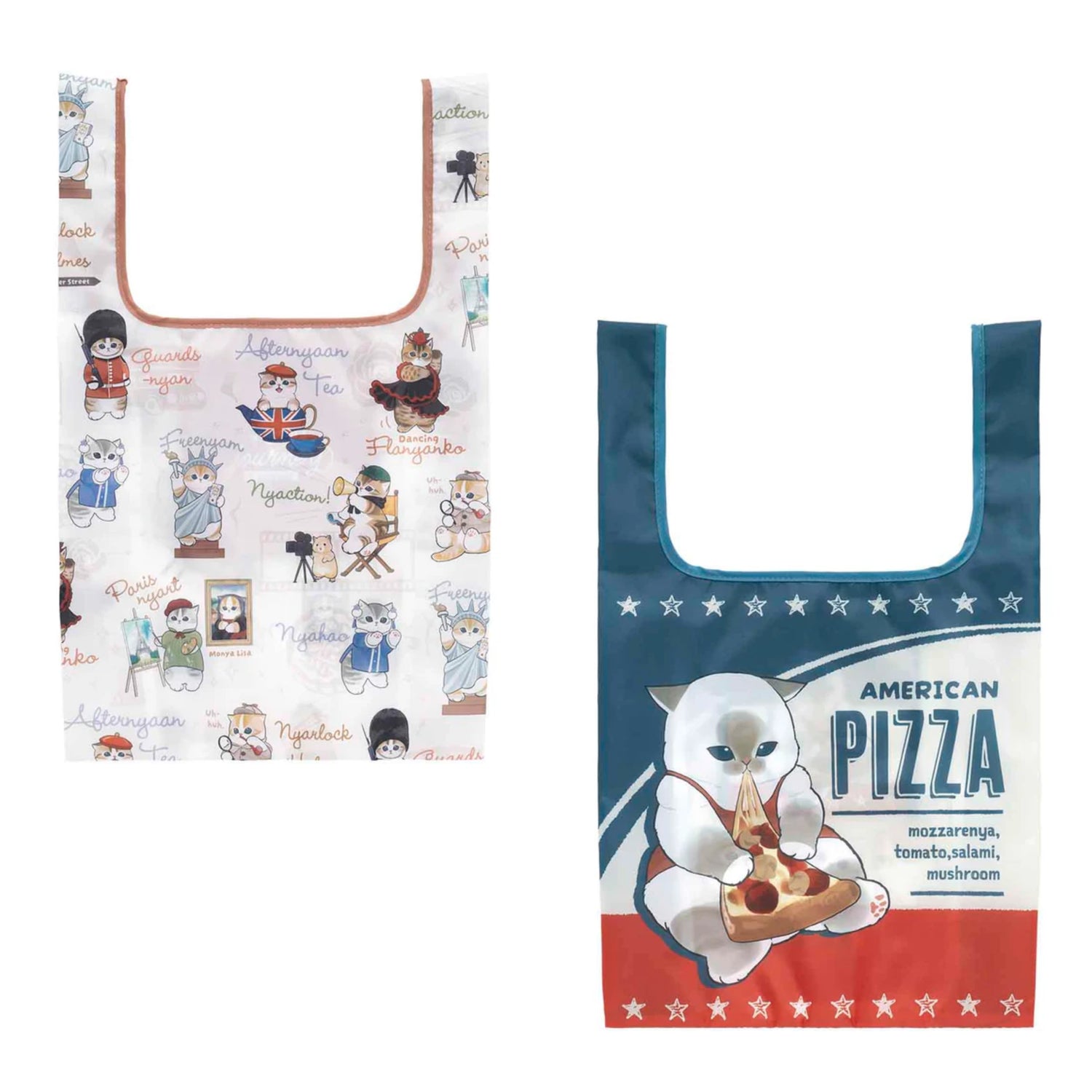 Mofusand｜mofumofu Journey Pocketable Eco Bag｜530×340mm approx.