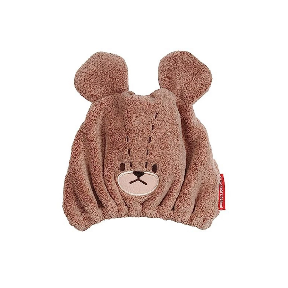 The bear’s school|Absorbent Quick Dry Animal Towel Cap|23cm x 17cm approx.