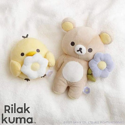 Rilakkuma｜Basic Rilakkuma Flower Plush Toy ｜170×180×85mm approx.