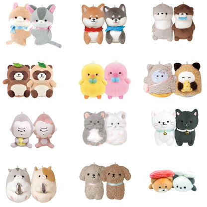 Nico Nui｜Plush Keychain｜W130 x H130 x D65mm approx.