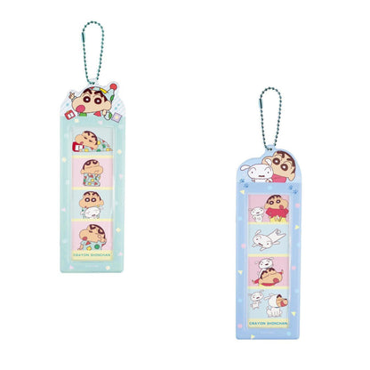 Crayon shin-chan｜4-Cut Photo Strip Holder Keychain｜H200 x W67 x D2mm approx.