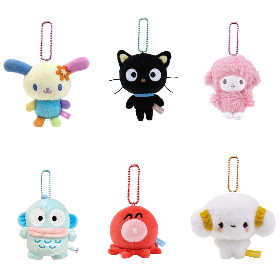 Sanrio｜Mascot Holder /Plush Keychain｜12×8×5cm approx.