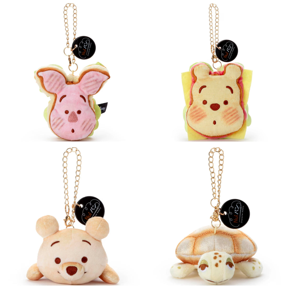 Disney|Nui Bread Sandwich Mascot Holder /Plush Keychain| 90×185×55mm approx.
