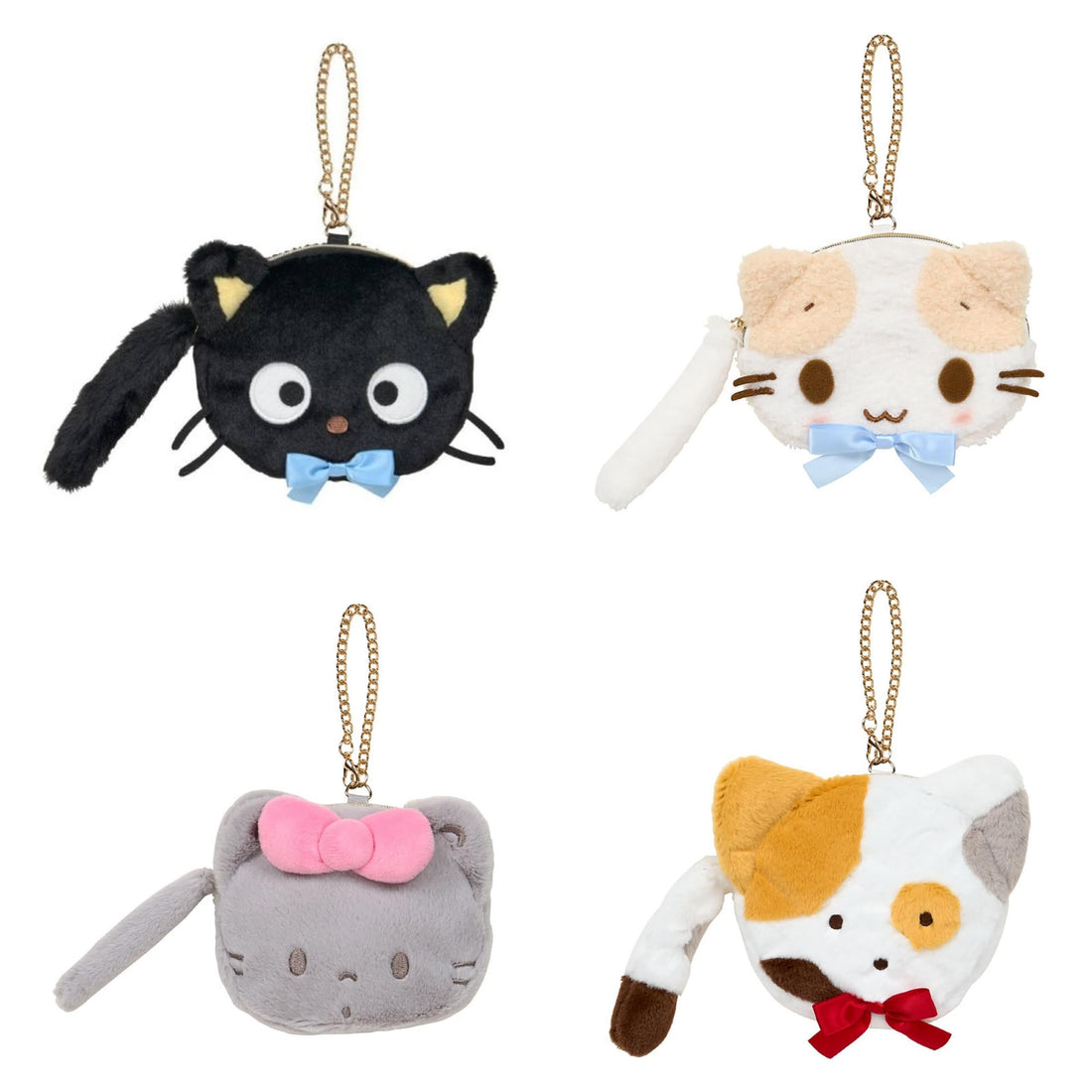 Sanrio｜Characters Cat Club Shaped Pouch｜19.2 x 13.4 x 3.8cm approx.