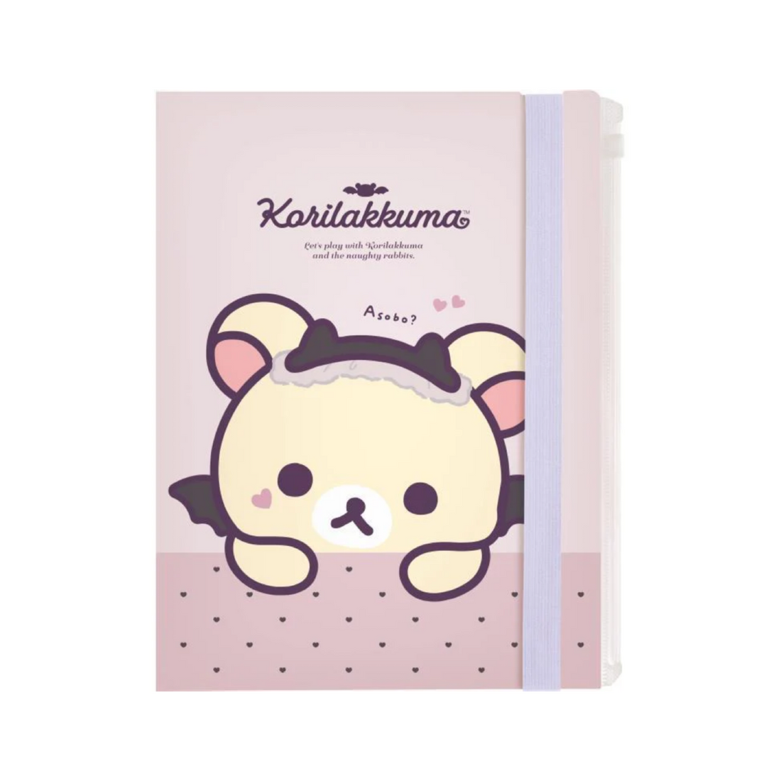 Rilakkuma｜San-X 6+1 Pockets A4 Clear Holder-Korilakkuma&