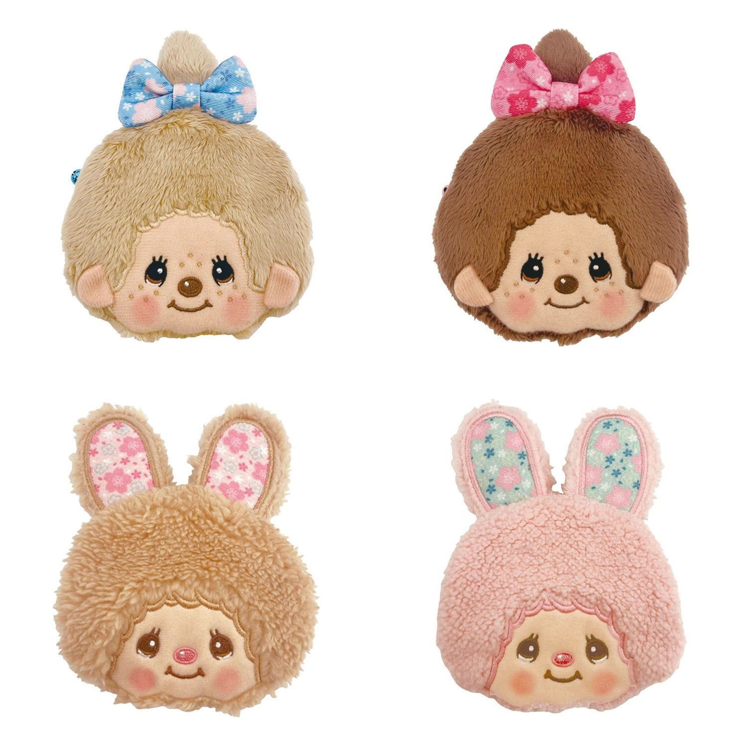 Monchhichi｜Mascot Coin Case H13 x W10 x D1.5 cm approx.