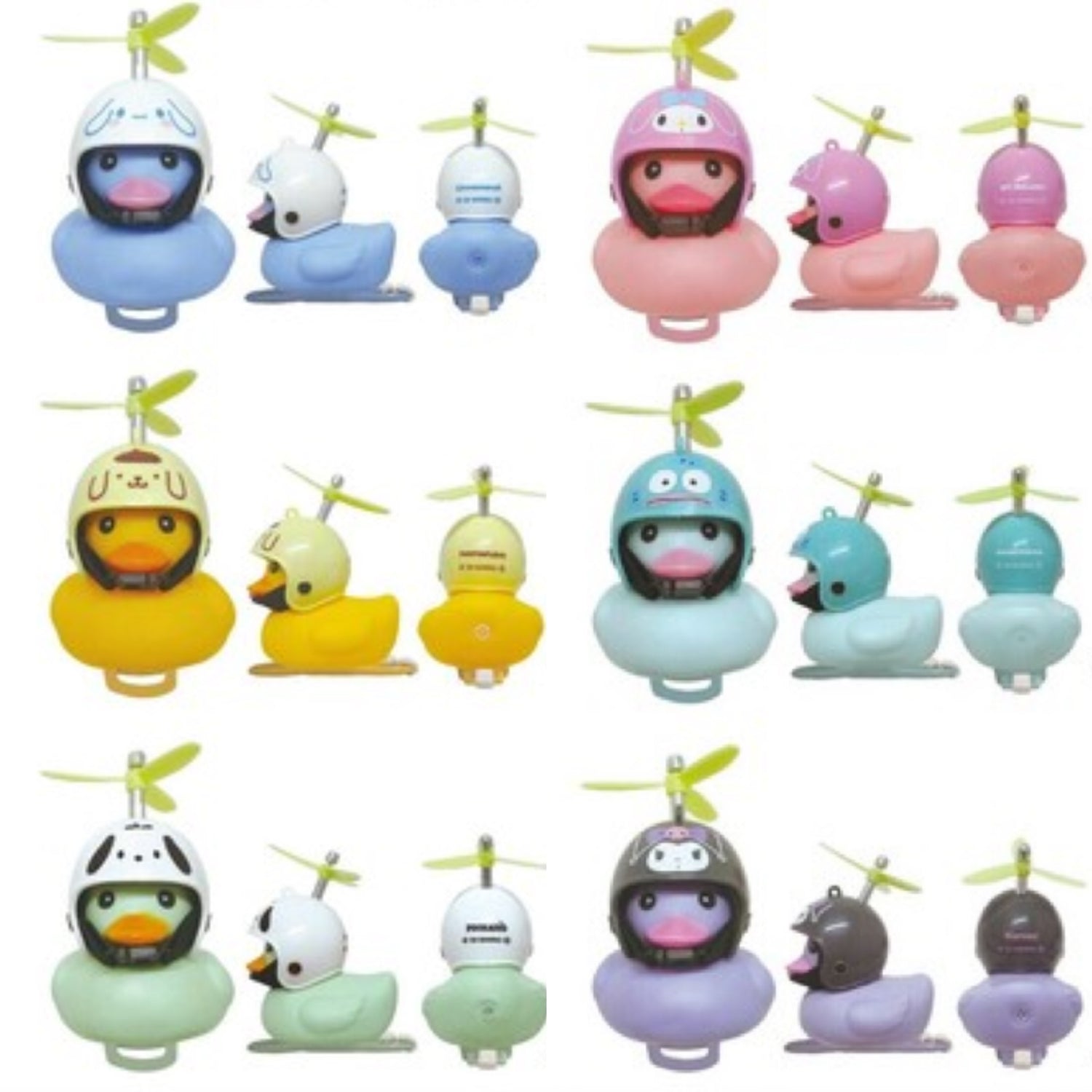 Sanrio｜Characters Cycling Mascot ｜H90 x W55 x D80mm approx.