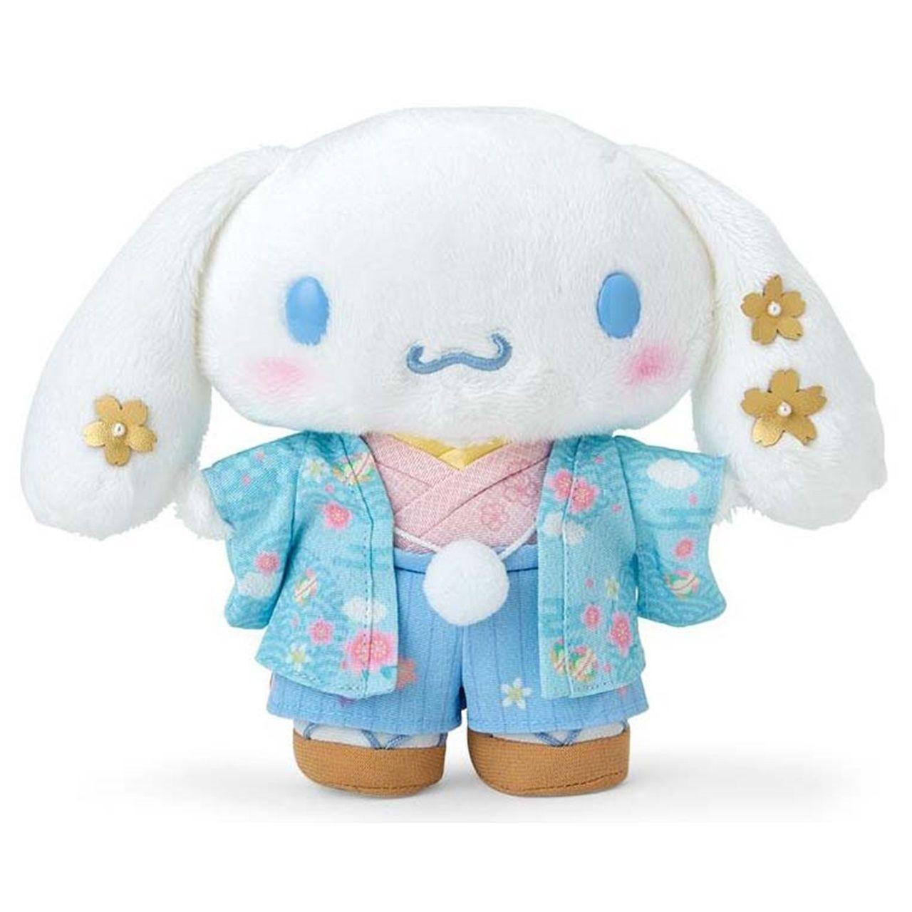 Sanrio三丽鸥｜Plush Toy / Kimono可爱角色和服毛绒玩偶/公仔｜约15×8×22cm