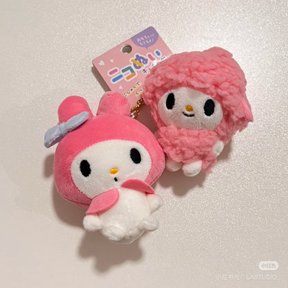 Nico Nui｜Sanrio Mascot Holder /Plush Keychain｜H6.3 x W6.1 x D2.6 approx.