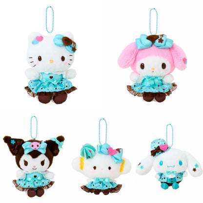 【limit 1】Sanrio｜mint chocolate Mascot Holder /Plush Keychain｜14.2 x 13.3 x 5.7cm approx.