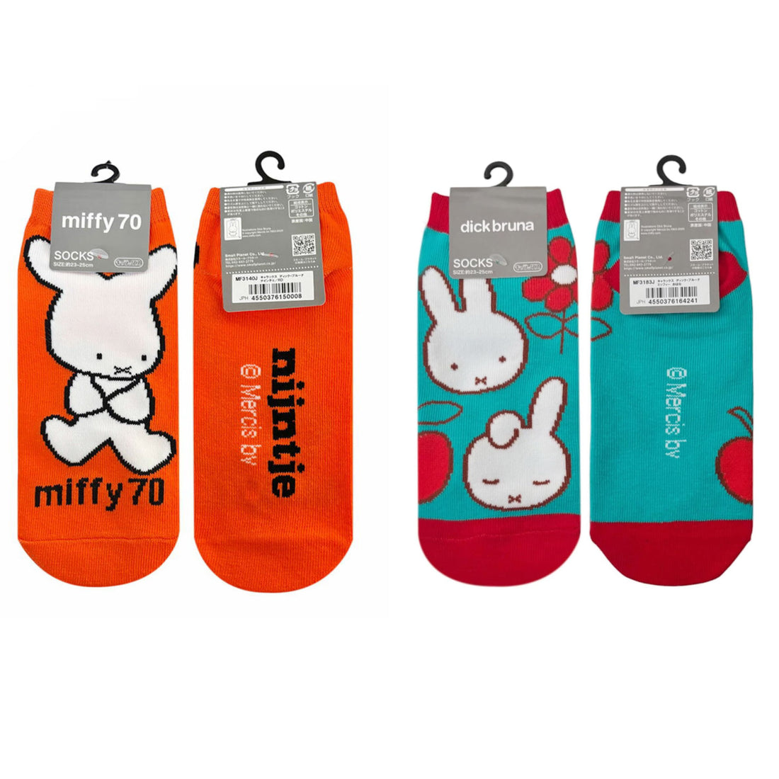 Miffy｜70th Anniversary Socks ｜23-25cm approx.