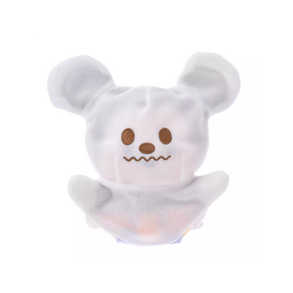 Disney迪士尼｜Urupocha-chan Plush - Mickey Mouse / Halloween Ghost万圣节限定豆豆眼可变装米奇毛绒挂件/包挂｜约13×12×8cm