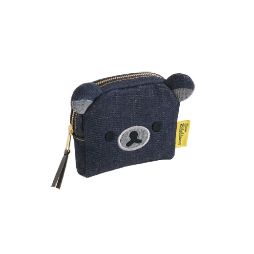 Rilakkuma｜Kurashiki Denim House Mini Pouch｜100 x 105 x 35 mm Approx.