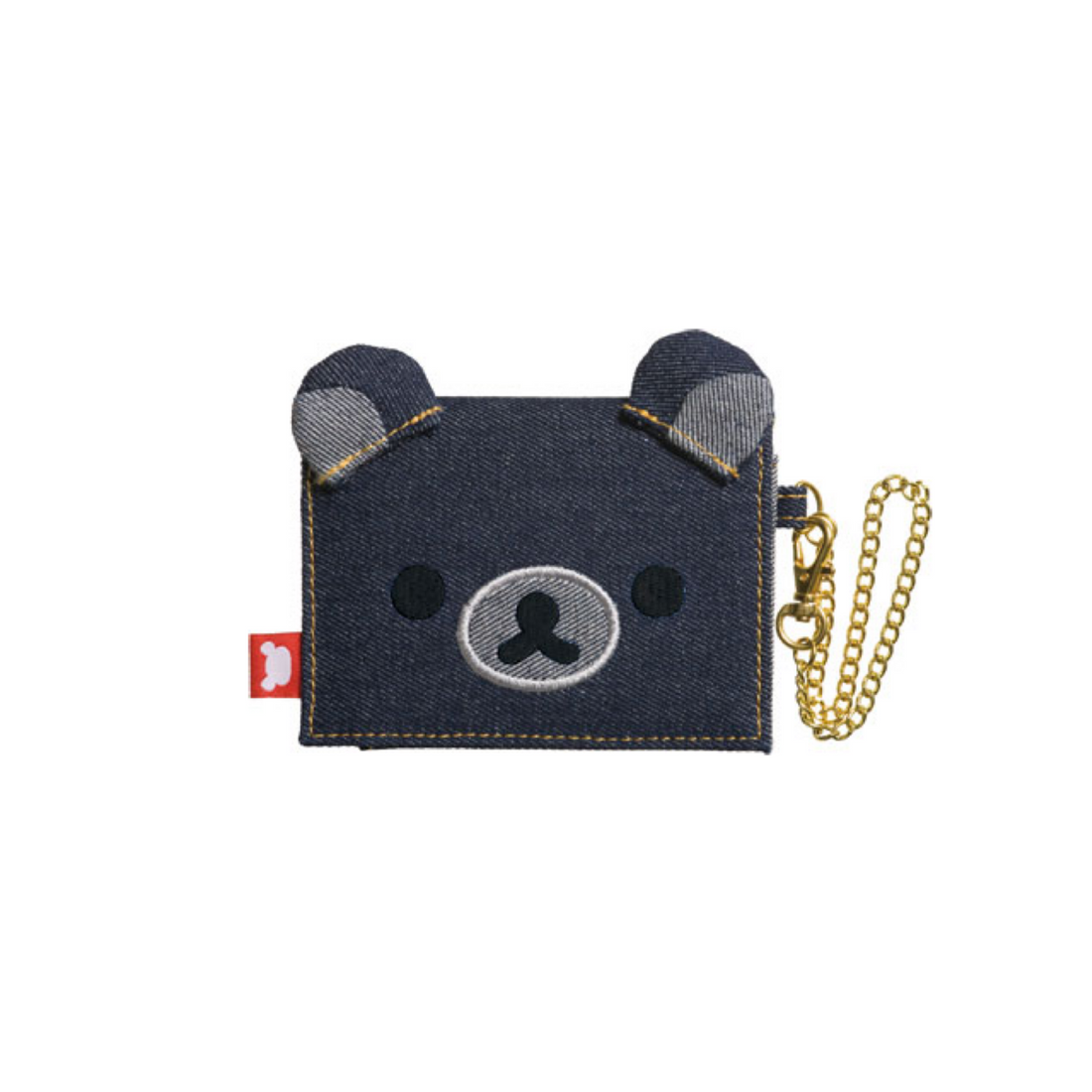 Rilakkuma｜Kurashiki Denim House Pass Case｜95 x 110 mm approx.