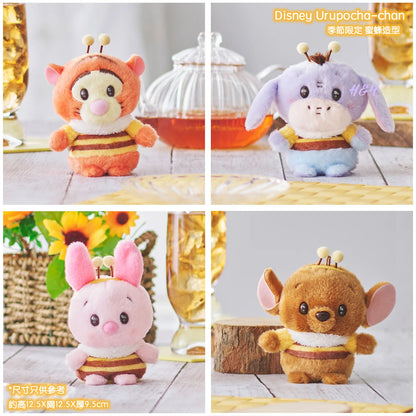 Disney｜Winnie the pooh小熊维尼2023蜜蜂日限定豆豆眼松松小玩偶/摆件｜高さ約12×幅13×奥行き8.5(cm)
