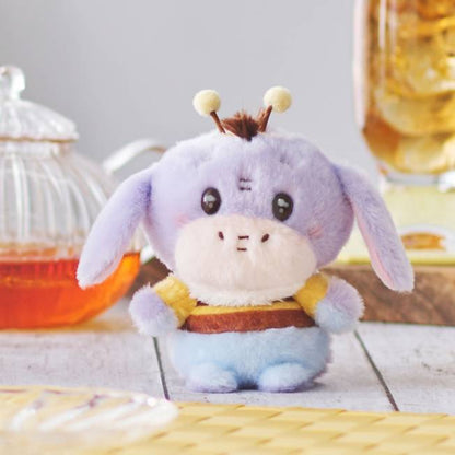 Disney｜Winnie the pooh小熊维尼2023蜜蜂日限定豆豆眼松松小玩偶/摆件｜高さ約12×幅13×奥行き8.5(cm)