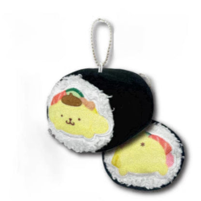 Sanrio｜Sushi Roll Mascot Holder /Plush Keychain