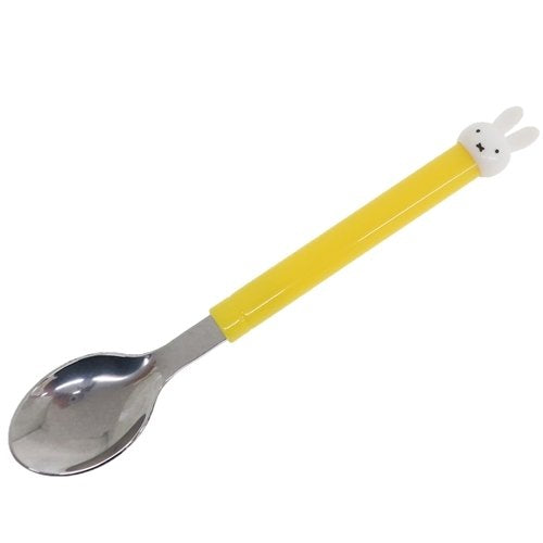 Miffy｜Mascot Orange Handle Stainless Steel Spoon&amp;Fork｜150mm approx.