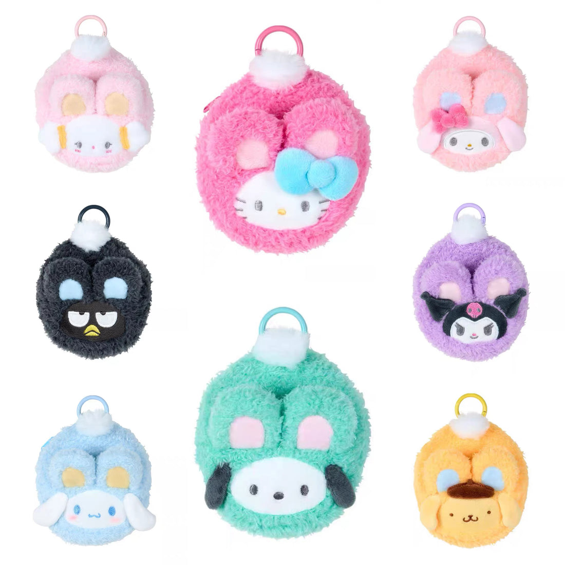 Sanrio｜Spring Rabbit Mini Pouch Charm｜11.6 x 10.3 x 6.3cm approx.