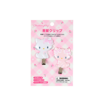 Sanrio｜My Furbaby Charmmykitty Bangs Clip Set ｜4×1×5.5cm approx.