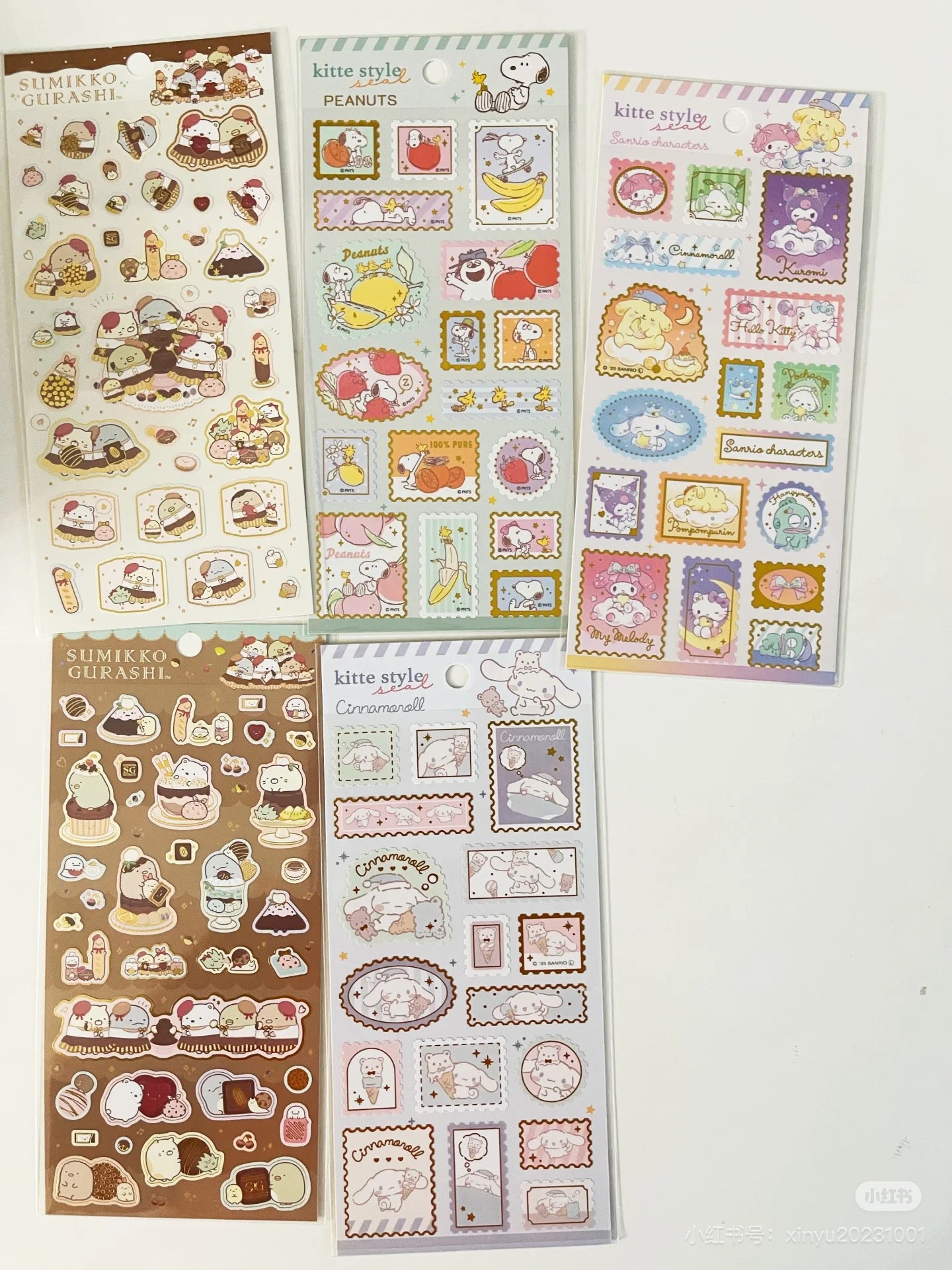 Sumikko gurashi｜Chocolate Fair at Sumikko Cafe - Sticker Set｜200×95mm approx.