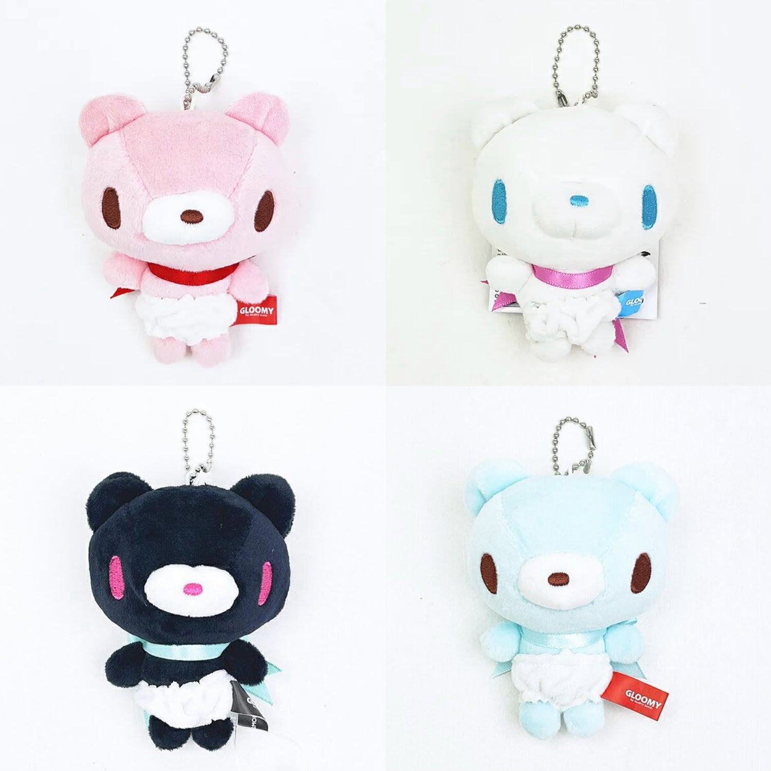 【limit 1】Gloomy Bear｜ Baby Gloomy Soft Vinyl Mascot Holder /Plush Keychain｜6.8cm x 5.4cm x 5.4cm approx.
