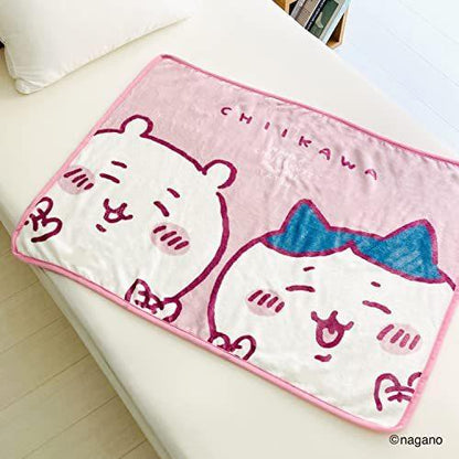 Chiikawa 吉伊卡哇｜手感超好可爱盖毯/便携｜约70cm×100cm