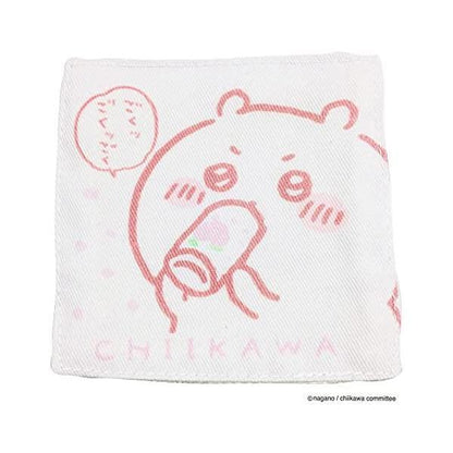 Chiikawa 吉伊卡哇｜布质感精致吃吃表情杯垫/包装精美可做伴手礼｜约90×W90×D2mm