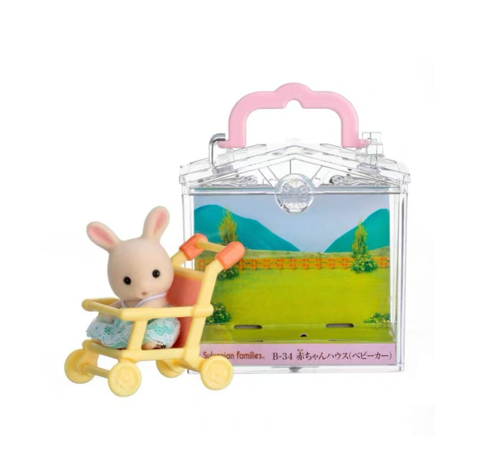 SylvanianFamilies|Baby house Baby Chair Milk Rabbit B-34