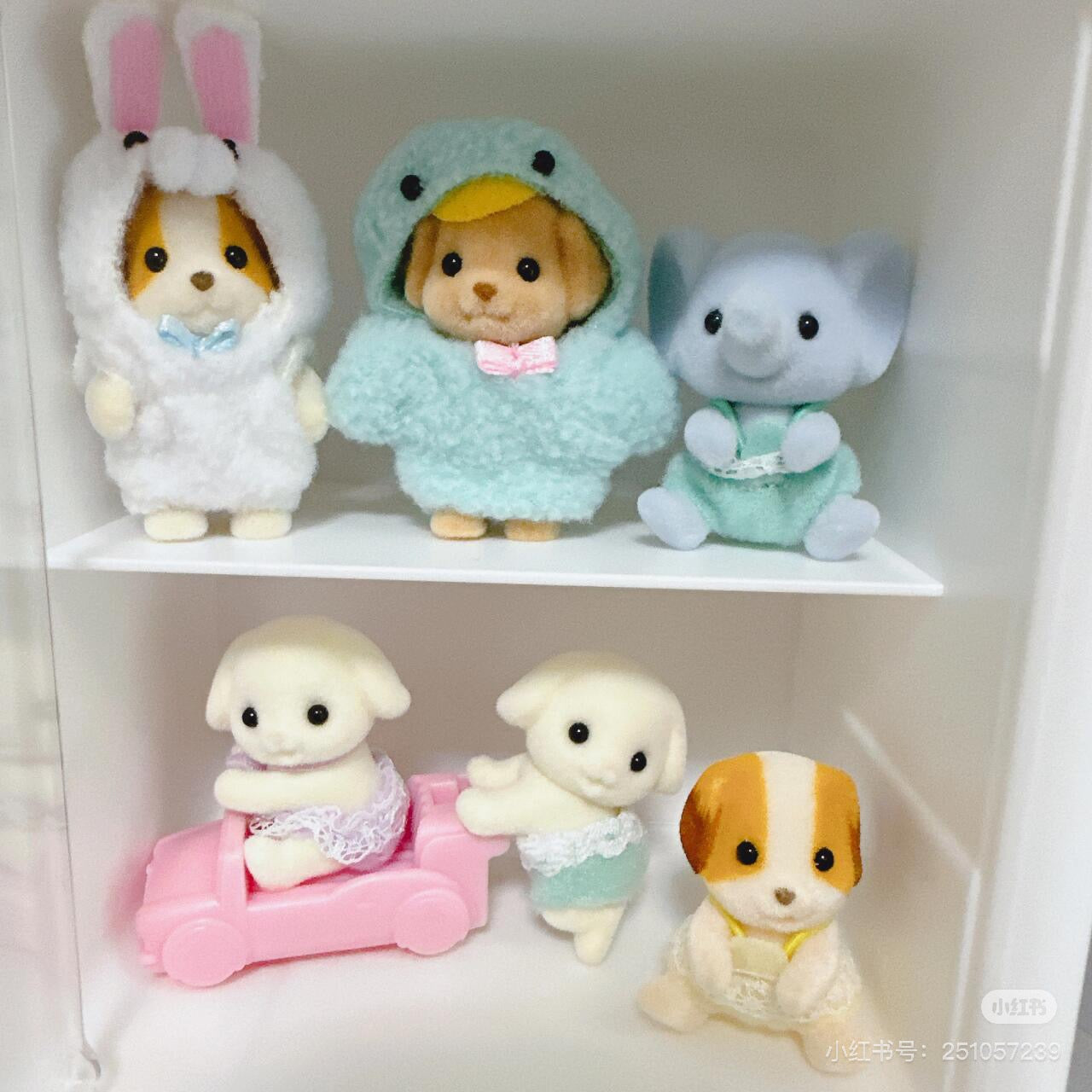 SylvanianFamilies｜Flora Rabbit Twins-5737