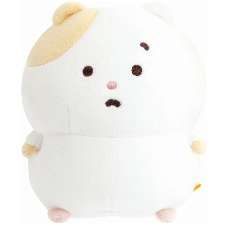 Sanx｜Little Moments of Joy Mainichi Hamuchima Plush Dolls/Plush Toy (S)｜130×100×85mm approx.