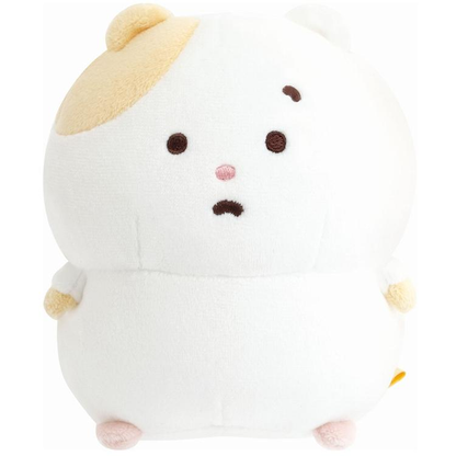 Sanx｜Little Moments of Joy Mainichi Hamuchima Plush Dolls/Plush Toy (S)｜130×100×85mm approx.
