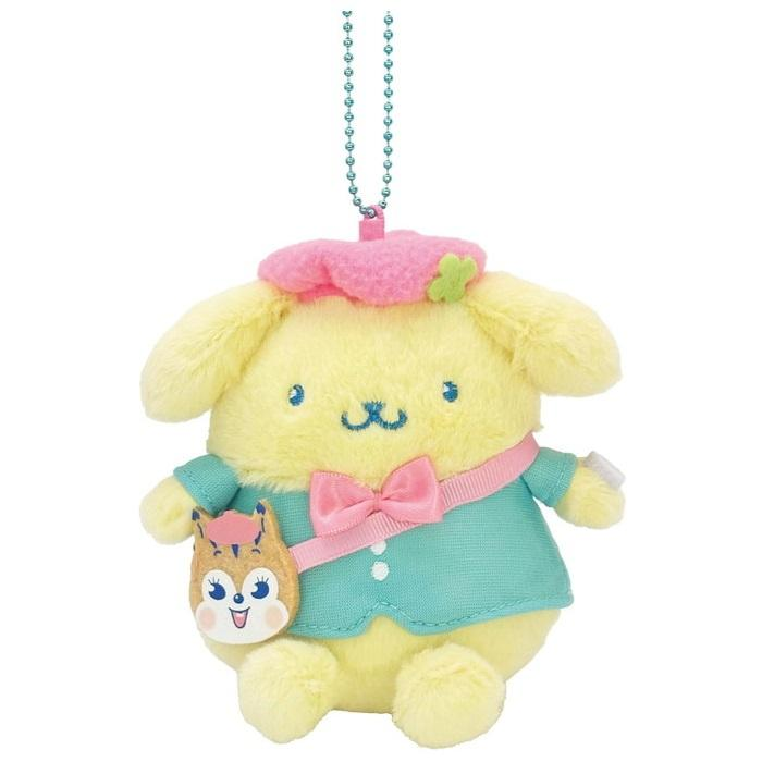 Sanrio｜ Characters Cuppy Ramune Mascot Holder /Plush Keychain｜H12.5 x W15 x D8cm approx.