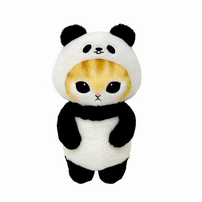 Mofusand｜Chubby Potetama Plush Toy鲨鱼猫熊猫玩偶/公仔｜约11×21×8cm