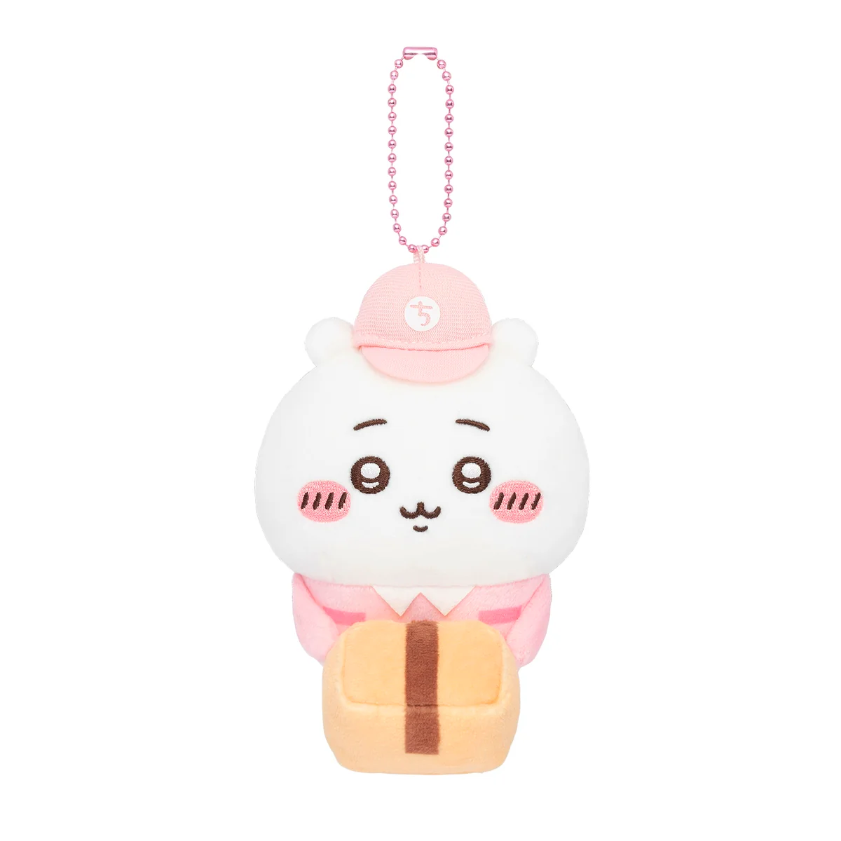 chiikawa｜Market Deliveryman Mascot Holder /Plush Keychain｜H120 x W80 x D75 mm approx.