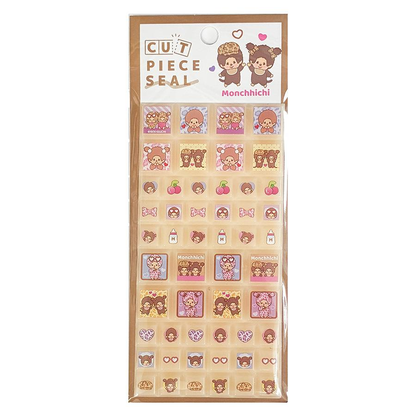 Monchhichi｜Cut Piece Seal｜128×54×4mm approx.