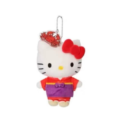 Hello Kitty｜avail food Mascot Holder /Plush Keychain
