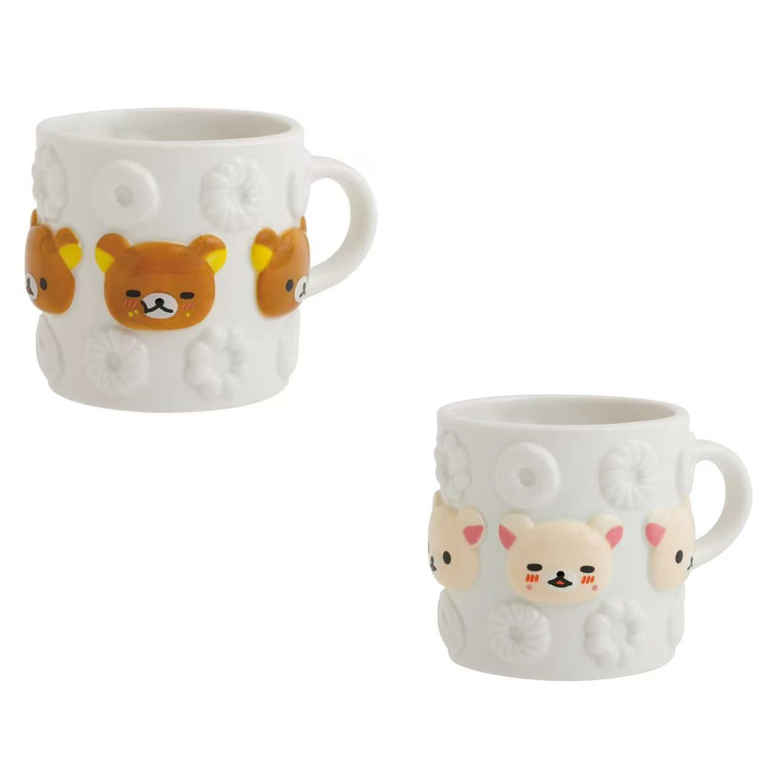 Rilakkuma｜Mister Donut Mascot Mug｜100 x 110 x 110 mm approx.