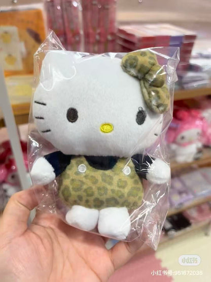 Sanrio｜leopard print Mascot Holder /Plush Keychain