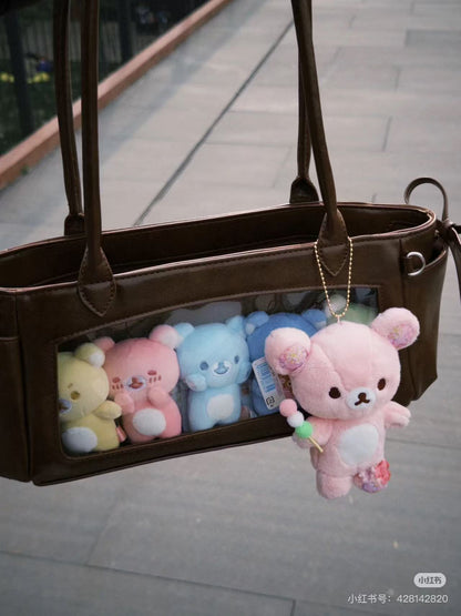 Rilakkuma｜Sakura Collectible Cherry Blossom Mascot Holder /Plush Keychain｜120×95×50mm approx.✔️