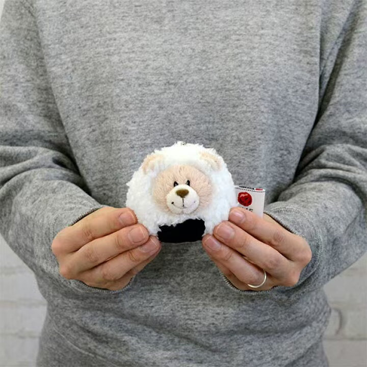 Nici｜Rice Ball Mascot Holder /Plush Keychain｜Height 8cm approx.