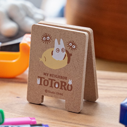 My neighbor totoro｜Ghibli Signboard Clip Stand吉卜力宫崎骏卡通图案木制夹子/两面不同图案｜约W50 x H70 x D30mm