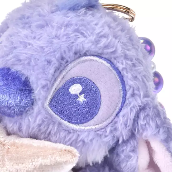 Disney｜Stitch Day Collection 2026 Star Pearl Bead Mascot Holder /Plush Keychain｜13×14×10cm approx.