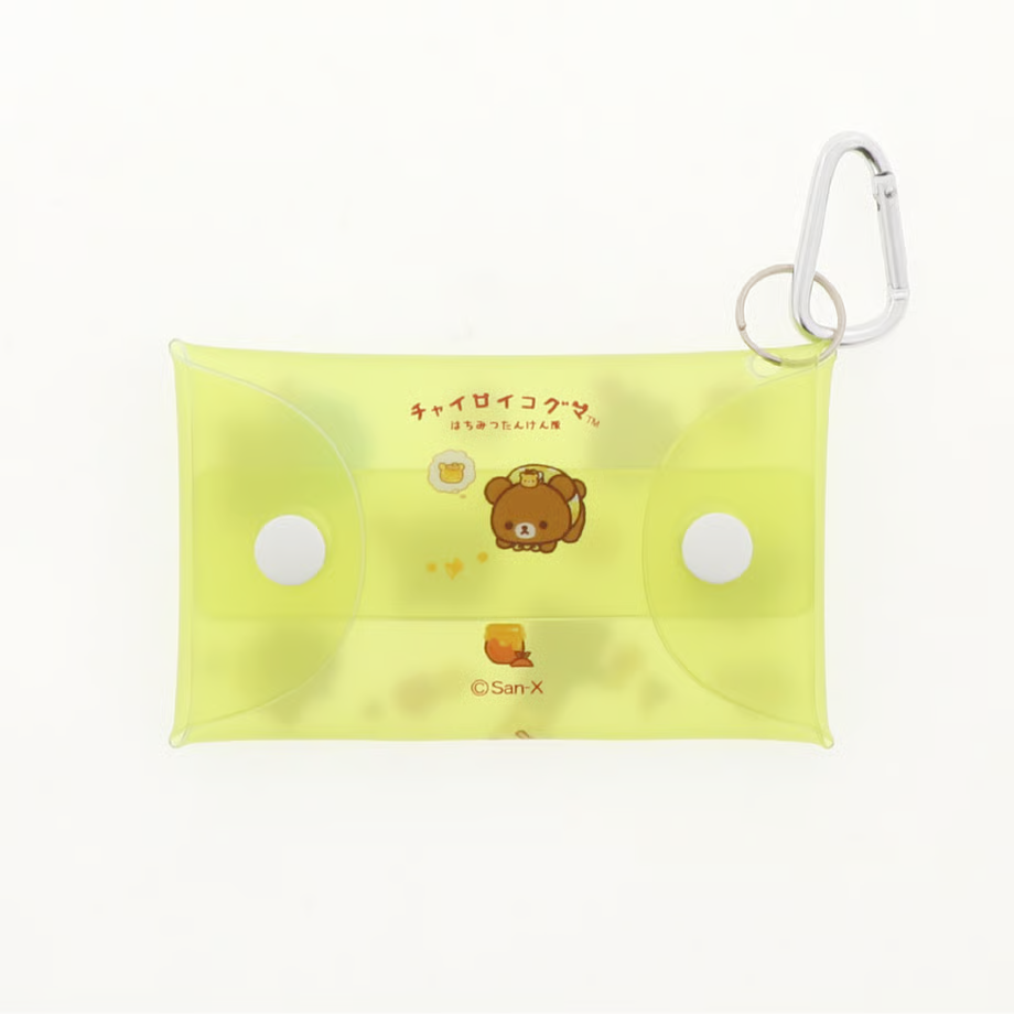 Rilakkuma｜Honey Exploration Team Clear multi-case｜W120 x H70mm approx.
