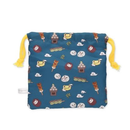 Pickles the Frog｜Tsukimi Drawstring Pouch｜H18×W18×D3cm approx.