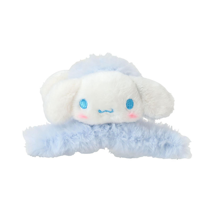 Sanrio｜Fluffy Face Mascot Hair Claw Clip｜12×8×8cm approx.