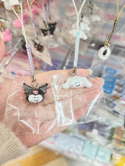 Sanrio｜Oekakisan x Sanrio Netsuke Keychain/Keyring｜H120 x W25 x D25mm approx.