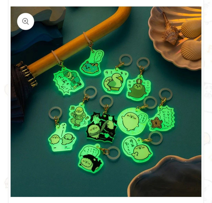 chiikawa｜Characters Jiisan and Azarashi Blind Pack Glow-in-the-Dark Acrylic Charm Marker mystery bag/blind box/All 11 types｜1pcs